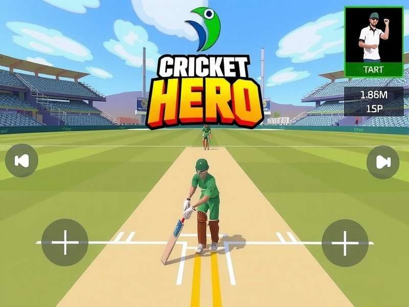 VR Cricket Hero Gameplay Screenshot